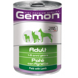 Gemon Dog Adult Pate Lamb (паштет для взрослых собак, ягненок) 400г