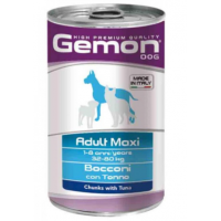 Gemon Dog Maxi Adult Tuna (консервированный корм для взрослых собак крупных пород, тунец) 1,25кг