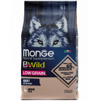 Monge Dog Bwild Low Grain Adult Goose (для взрослых собак всех пород со вкусом гуся)