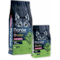 Monge Dog Bwild Low Grain Adult Wild Boar (для взрослых собак всех пород со вкусом кабана)