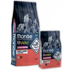 Monge Dog Bwild Low Grain Puppy Deer (для щенков всех пород со вкусом оленины)