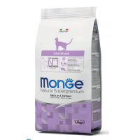 Monge Cat Sterilized (Низкокалорийный корм для стерилизованных кошек)