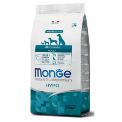 Monge Dog  Speciality Hypoallergenic Fish (корм для взрослых собак гипоаллергенный c лососем и тунцом)