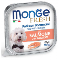 Monge Dog Fresh Salmon (консервированный корм для взрослых собак, лосось) 100г
