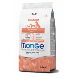 Monge Dog Speciality Adult All Breeds Salmone/Rice (Корм для взрослых собак всех пород с лососем и рисом) 