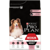 Pro Plan Medium Adult Sensitive Skin (сухой корм для взрослых собак средних пород с чувствительной кожей с лососем)