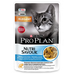 Pro Plan Nutri Savour ADULT (треска в соусе) 85г x 26 шт