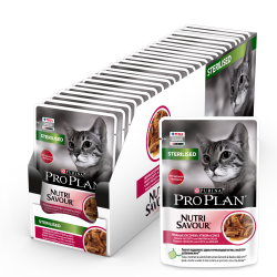 Pro Plan Nutri Savour ADULT (утка в соусе) 85г x 26 шт