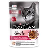 Pro Plan Nutri Savour ADULT (утка в соусе) 85г x 26 шт