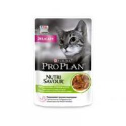 Pro Plan Nutri Savour DELICAT (ягнёнок в соусе) 85г x 26 шт