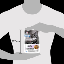 Pro Plan Nutri Savour HOUSECAT (индейка в желе) 85г x 26 шт