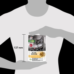 Pro Plan Nutri Savour STERILISED (курица в соусе) 85г x 26 шт