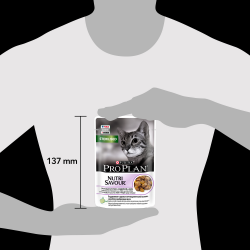 Pro Plan Nutri Savour STERILISED (Индейка в желе) 85г x 26 шт