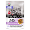 Pro Plan Nutri Savour KITTEN (для котят с индейкой в соусе) 85г х 26шт