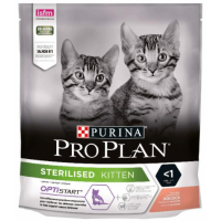 Pro Plan Sterilised Kitten (сухой корм для стерилизованных котят с лососем)