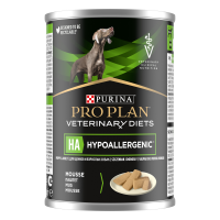 Pro Plan Veterinary Diets HA Hypoallergenic (влажный корм для собак при пищевой аллергии и пищевой непереносимости)