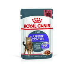 Royal Canin Appetite Control Care Корм консервированный для взрослых кошек - для контроля выпрашивания корма, в соусе 12х0,85г