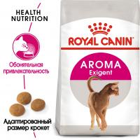 Royal Canin Aroma Exigent Корм сухой сбалансированный для привередливых взрослых кошек от 1 года