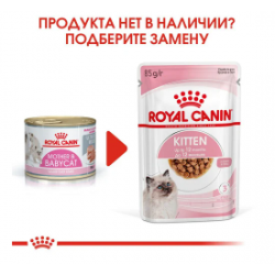 Royal Canin Babycat instinctive (мусс для котят до 4 месяцев), 195 гр.