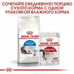 Royal Canin Indoor Long Hair Корм сухой сбалансированный для взрослых длинношерстных кошек, живущих в помещении