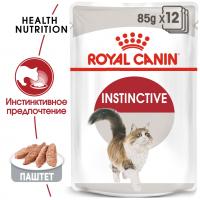 Royal Canin Instinctive Корм консервированный для взрослых кошек в паштете, 85г