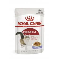 Royal Canin Instinctive Корм консервированный для взрослых кошек, желе, 85г