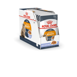Royal Canin Intense Beauty Корм консервированный для взрослых кошек в желе, 85г