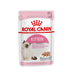 Royal Canin Kitten Корм консервированный для котят в период второй фазы роста до 12 месяцев, паштет, 85г