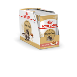Royal Canin Maine Coon Adult Корм консервированный для взрослых кошек породы Мэйн Кун, соус, 85г
