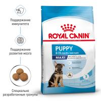 Royal Canin Maxi Puppy Корм сухой для щенков крупных размеров в возрасте до 15 месяцев