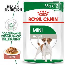 Royal Canin Mini Adult Корм консервированный для взрослых собак мелких размеров до 12 лет, 85 г