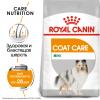 Royal Canin Mini Coat Care Корм сухой для взрослых собак мелких размеров с тусклой и сухой шерстью