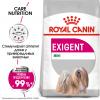 Royal Canin Mini Exigent Корм сухой для взрослых собак мелких размеров, привередливых в питании