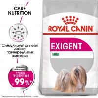 Royal Canin Mini Exigent Корм сухой для взрослых собак мелких размеров, привередливых в питании