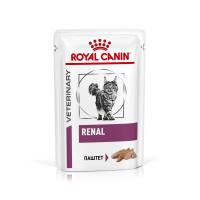 Royal Canin Renal Feline Корм консервированный диетический для взрослых кошек для поддержания функции почек, паштет  0,085кг