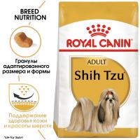 Royal Canin Shih Tzu Adult Корм сухой для взрослых собак породы Ши Тцу от 10 месяцев