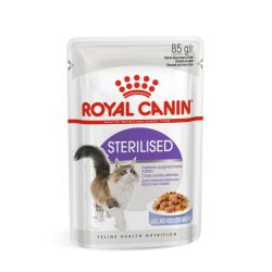 Royal Canin Sterilised Jelly Корм консервированный для стерилизованных взрослых кошек в желе