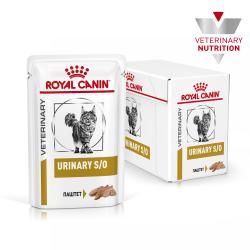Royal Canin Urinary S/O Feline Корм диетический для кошек при мочекаменной болезни, паштет, 0,085 кг