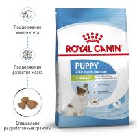 Royal Canin X-Small Puppy Корм сухой для щенков очень мелких размеров до 10 месяцев