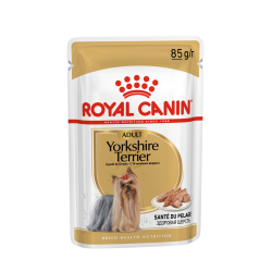 Royal Canin Yorkshire Terrier Adult Корм для взрослых собак породы Йоркширский Терьер от 10 месяцев в паштете, 85 г