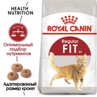 Royal Canin Fit 32 Корм сухой сбалансированный для взрослых умеренно активных кошек от 1 года