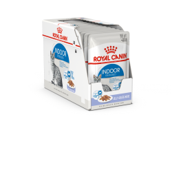 Royal Canin Indoor Sterilized Корм консервированный для взрослых кошек, постоянно живущих в помещении, желе, 85г