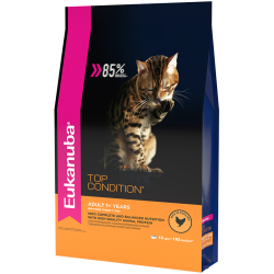 Eukanuba Adult Top Condition сбалансированный сухой корм для кошек
