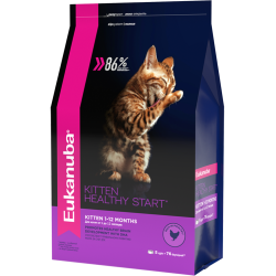 Eukanuba Kitten Healthy Start сбалансиованный сухой корм для котят