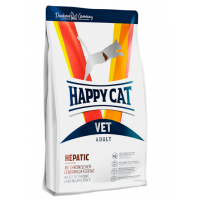 HAPPY CAT VET Diet Hepatic 28/18 для кошек при заболеваниях печени, при печеночной энцефалопатии, при портосистемных шунтах.