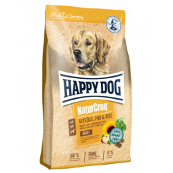 HAPPY DOG NaturCroq Geflügel Pur & Reis 23/10 (для взрослых собак с чувствительным пищеварением)