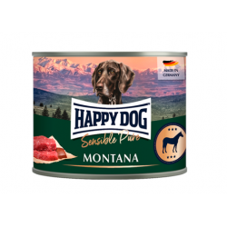 HAPPY DOG Sensible Pure Montana (для привередливых собак средних и крупных пород с чувствительным пищеварением)