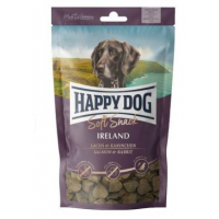 HAPPY DOG Soft Snack Ireland (мягкое лакомство для взрослых собак с лососем и кроликом) 100 г
