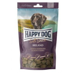 HAPPY DOG Soft Snack Ireland (мягкое лакомство для взрослых собак с лососем и кроликом) 100 г