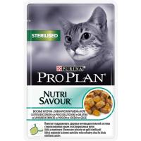 Pro Plan Nutri Savour STERILISED (океан. рыба в желе) 85г x 26 шт